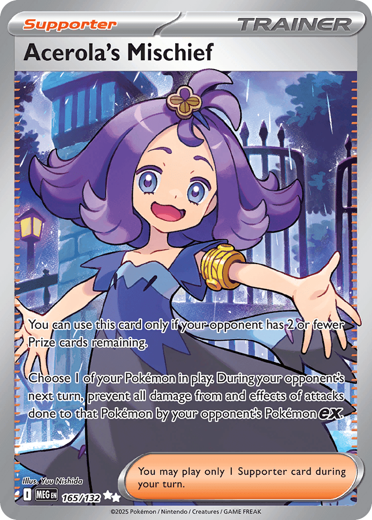 Acerola's Mischief (Mega Evolution) #165 card art