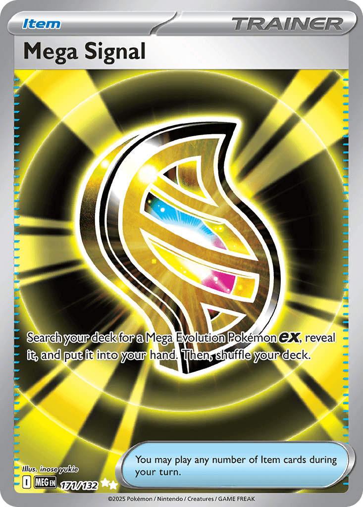 Mega Signal (Mega Evolution) #171 card art