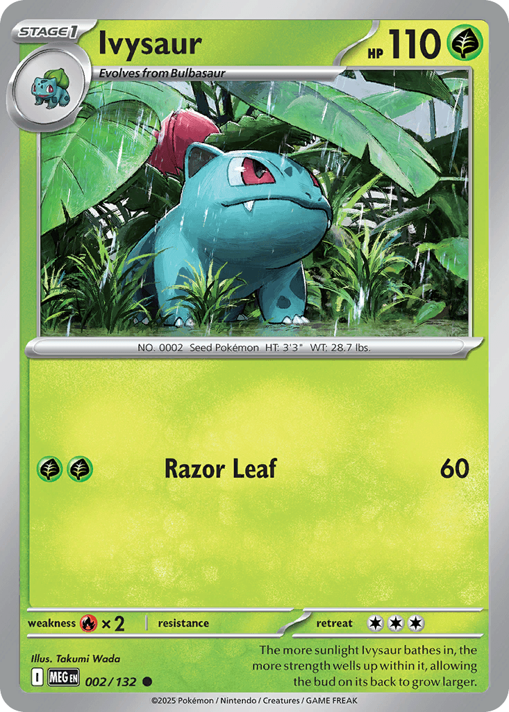 Ivysaur (Mega Evolution) #2 card art