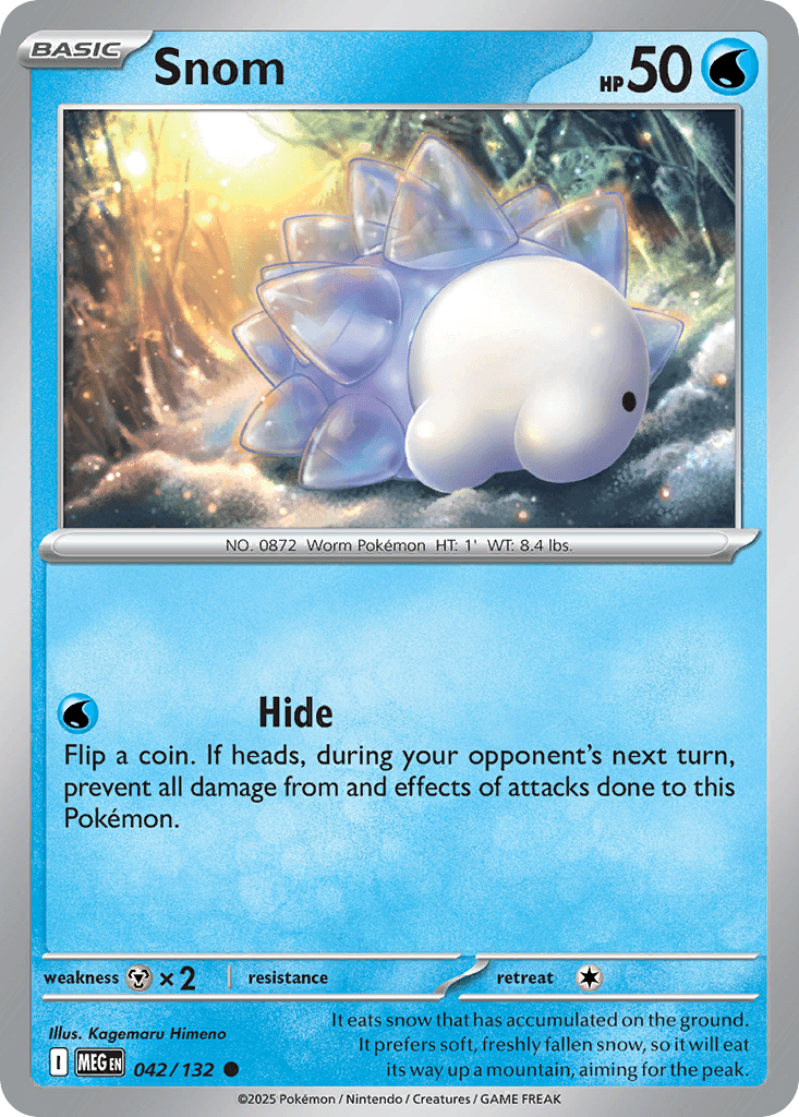 Snom (Mega Evolution) #42 card art