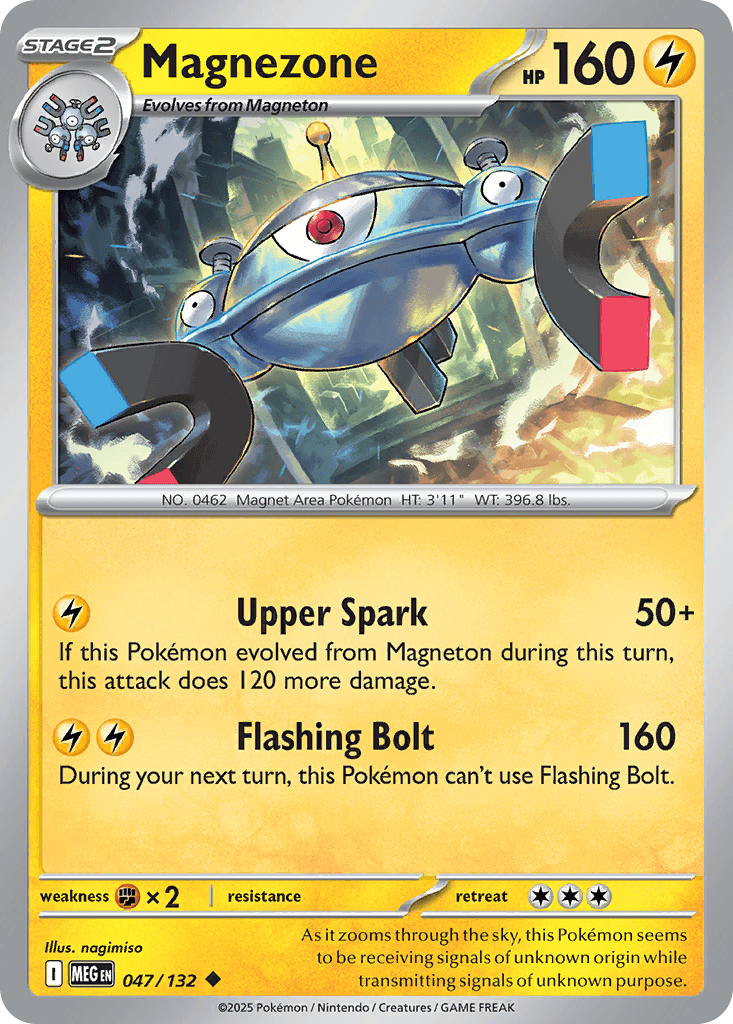 Magnezone (Mega Evolution) #47 card art