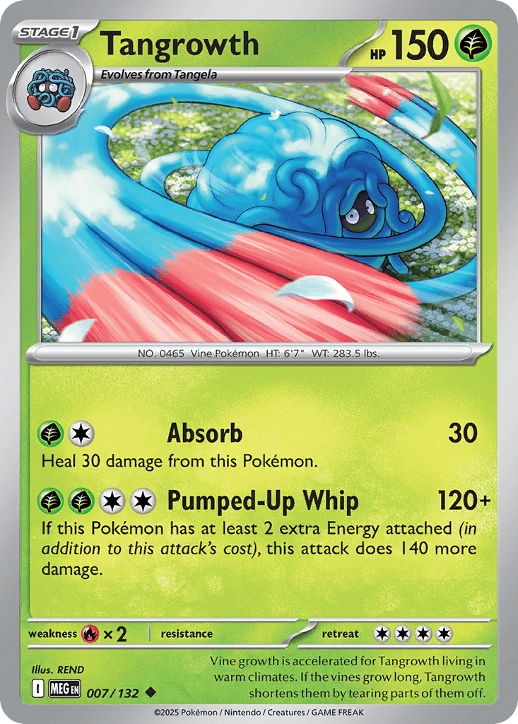 Tangrowth (Mega Evolution) #7 card art