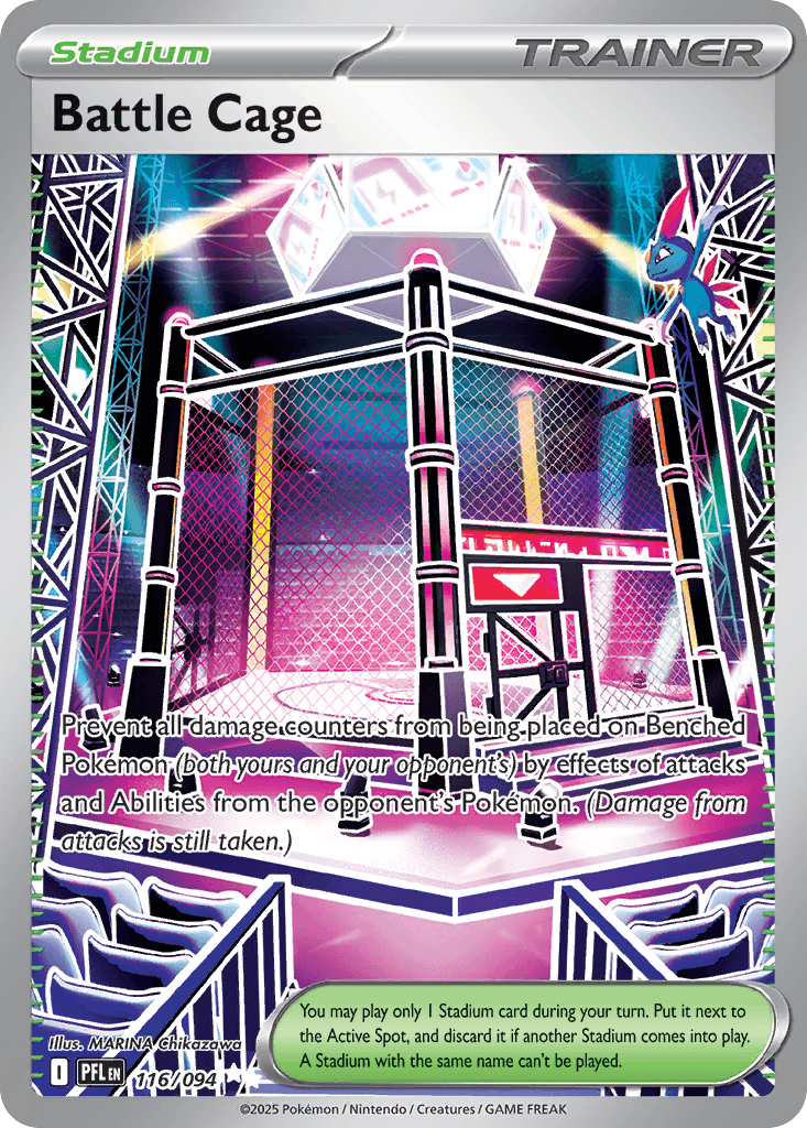 Battle Cage (Phantasmal Flames) #116 card art