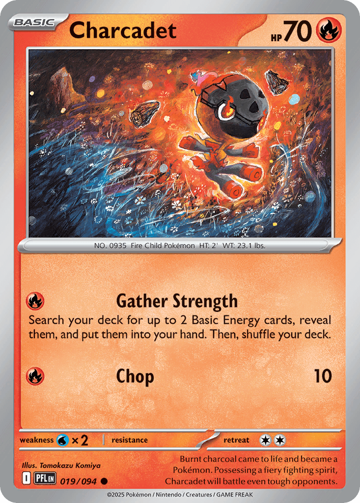 Charcadet (Phantasmal Flames) #19 card art