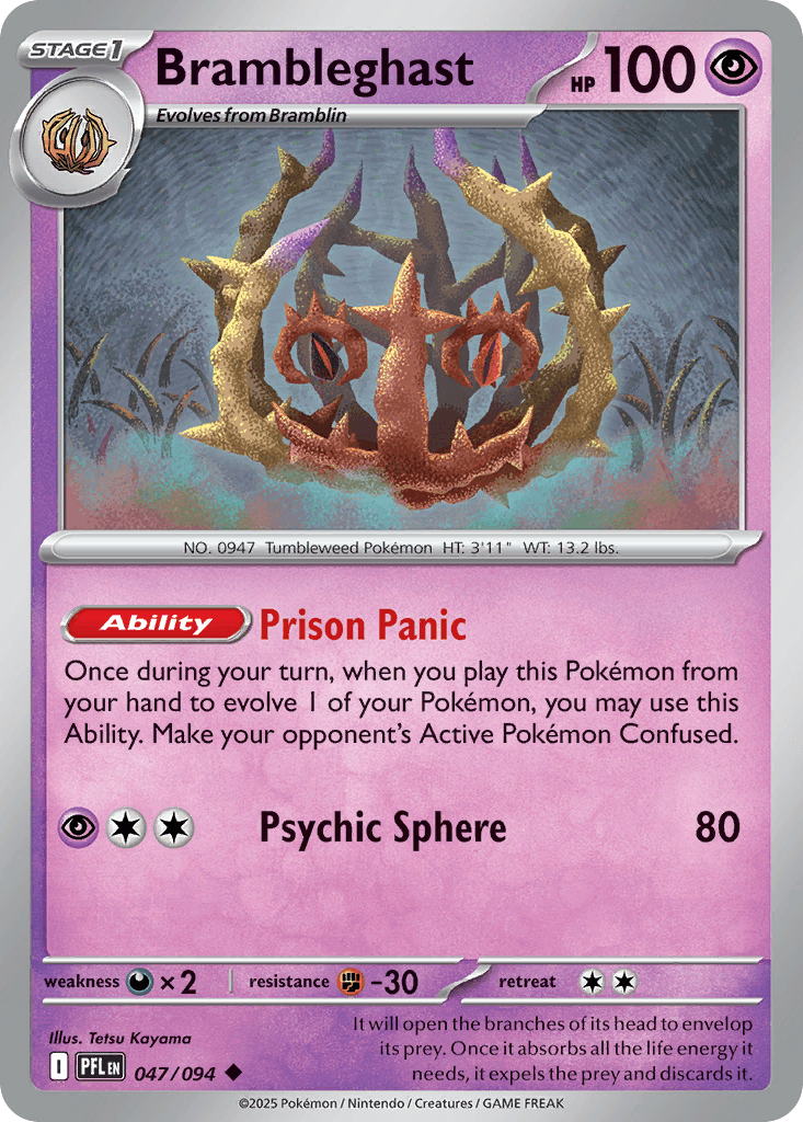 Brambleghast (Phantasmal Flames) #47 card art