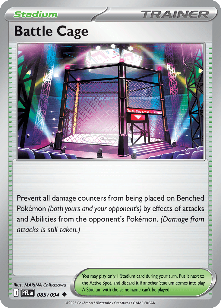 Battle Cage (Phantasmal Flames) #85 card art