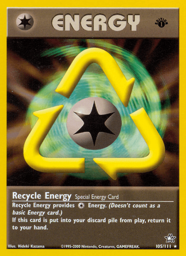 Recycle Energy (Neo Genesis) #105 card art