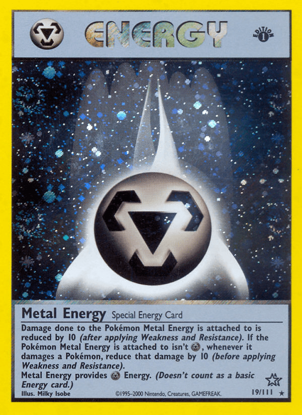 Metal Energy (Neo Genesis) #19 card art