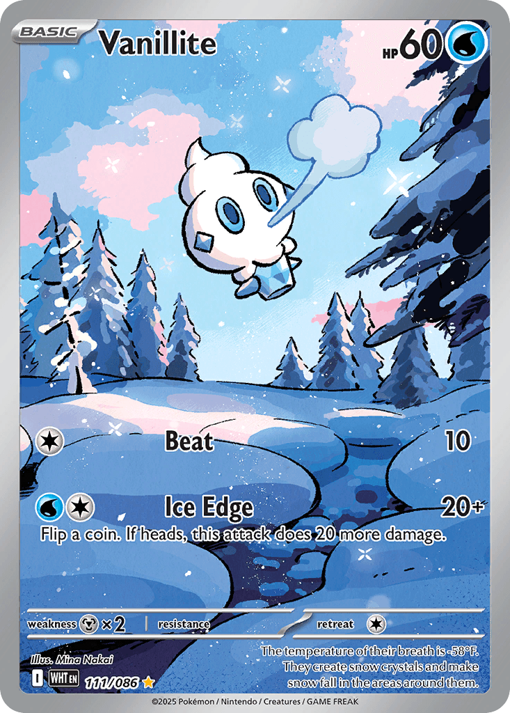 Vanillite (White Flare) #111 card art
