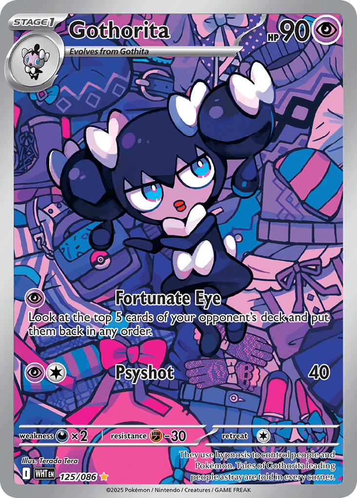Gothorita (White Flare) #125 card art