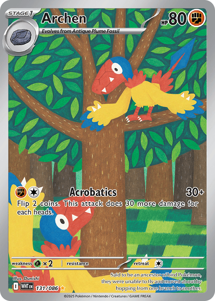 Archen (White Flare) #131 card art