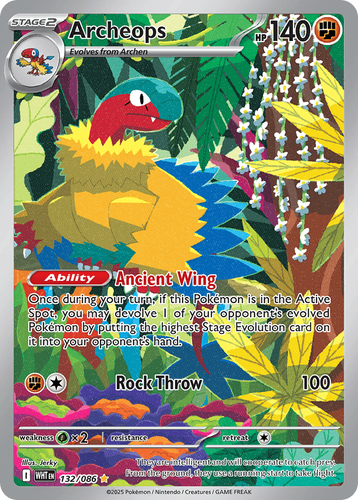 Archeops (White Flare) #132 card art