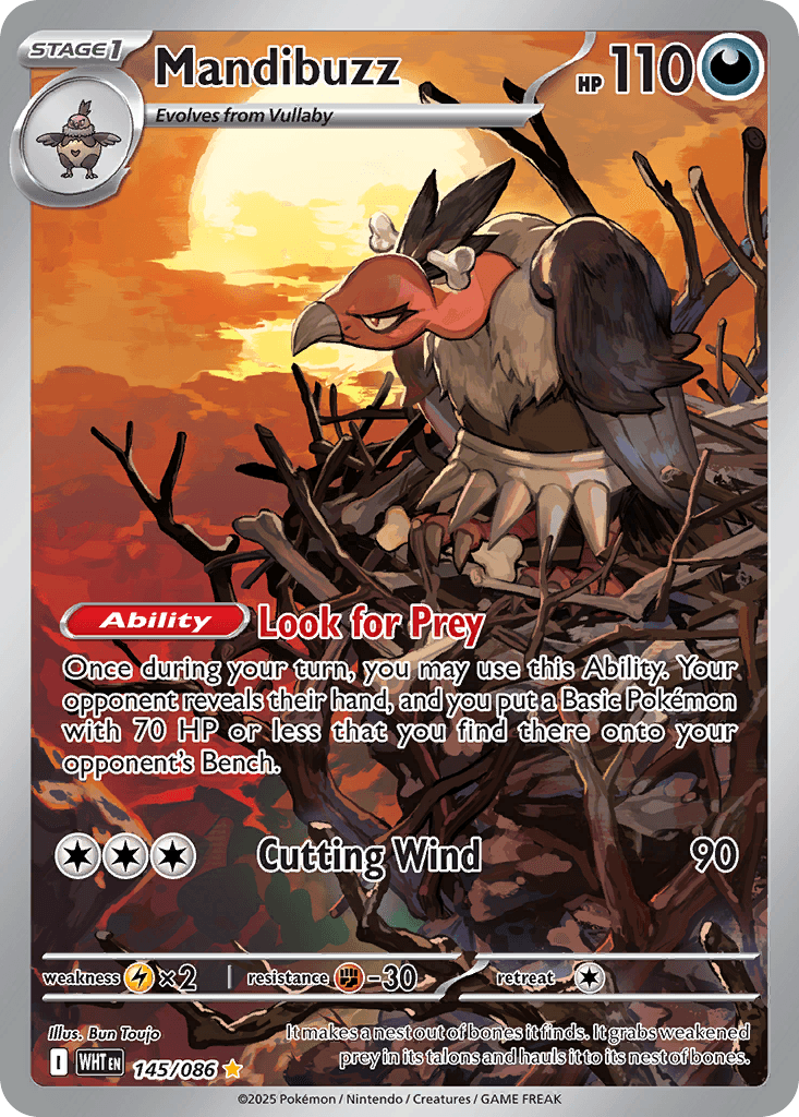 Mandibuzz (White Flare) #145 card art