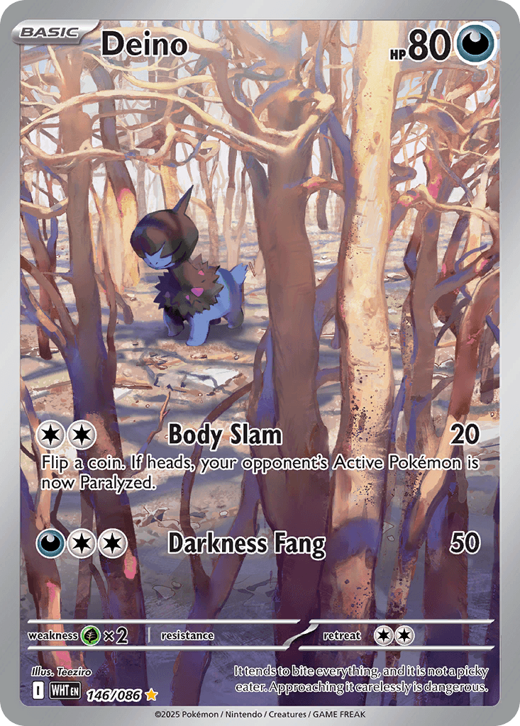 Deino (White Flare) #146 card art
