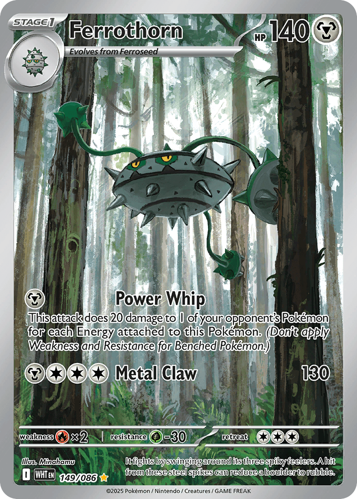 Ferrothorn (White Flare) #149 card art