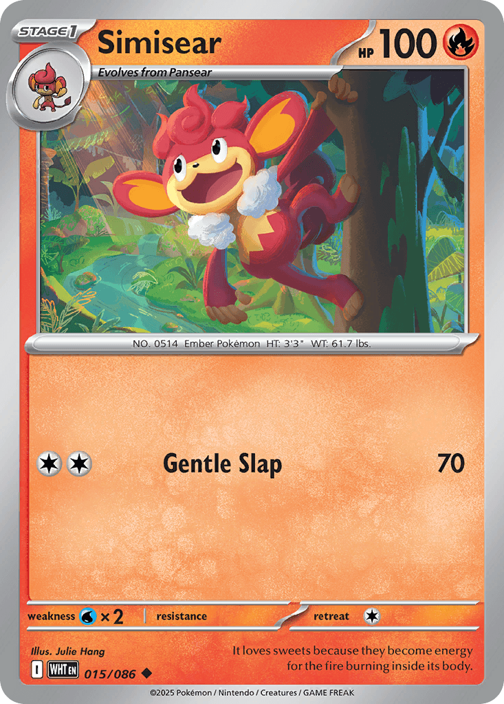 Simisear (White Flare) #15 card art