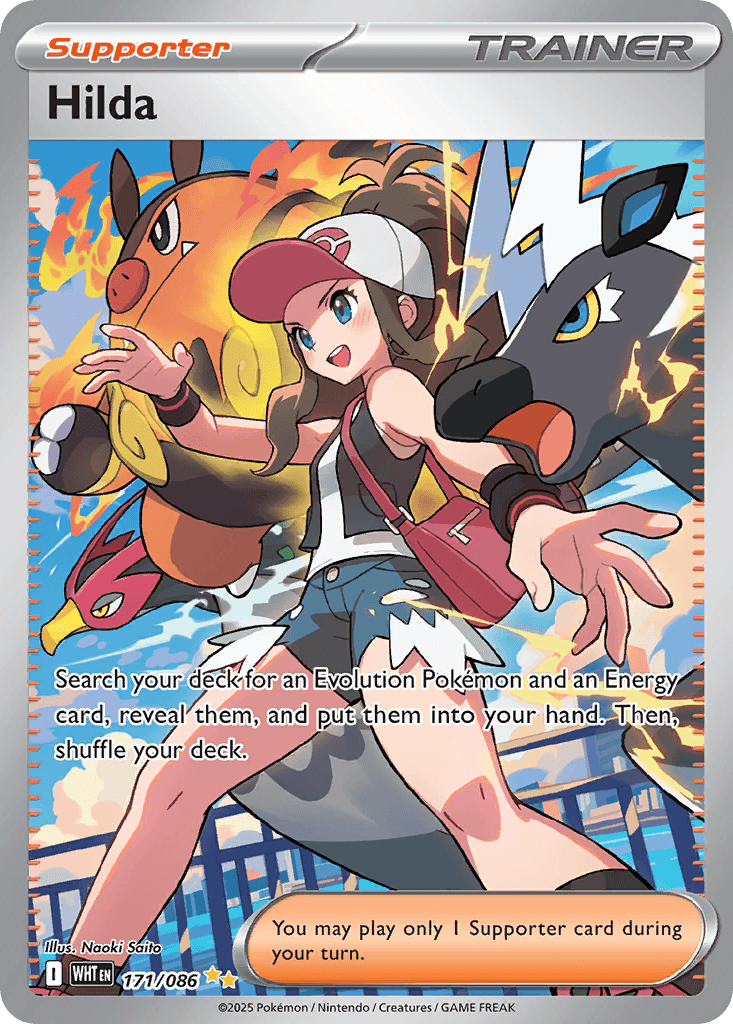 Hilda (White Flare) #171 card art