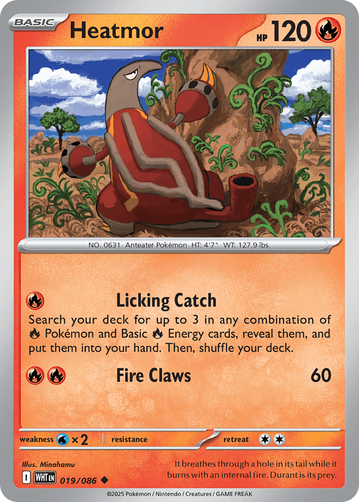 Heatmor (White Flare) #19 card art
