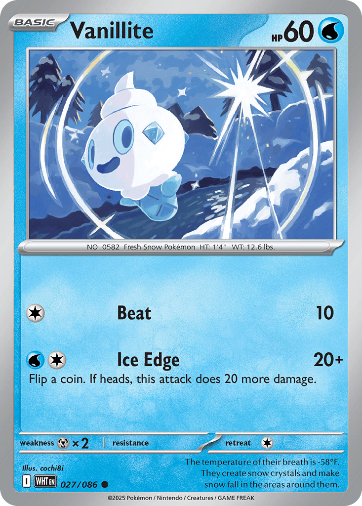 Vanillite (White Flare) #27 card art