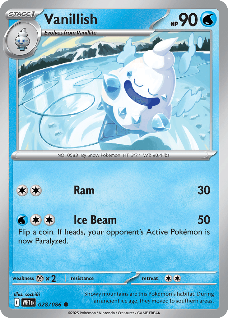 Vanillish (White Flare) #28 card art