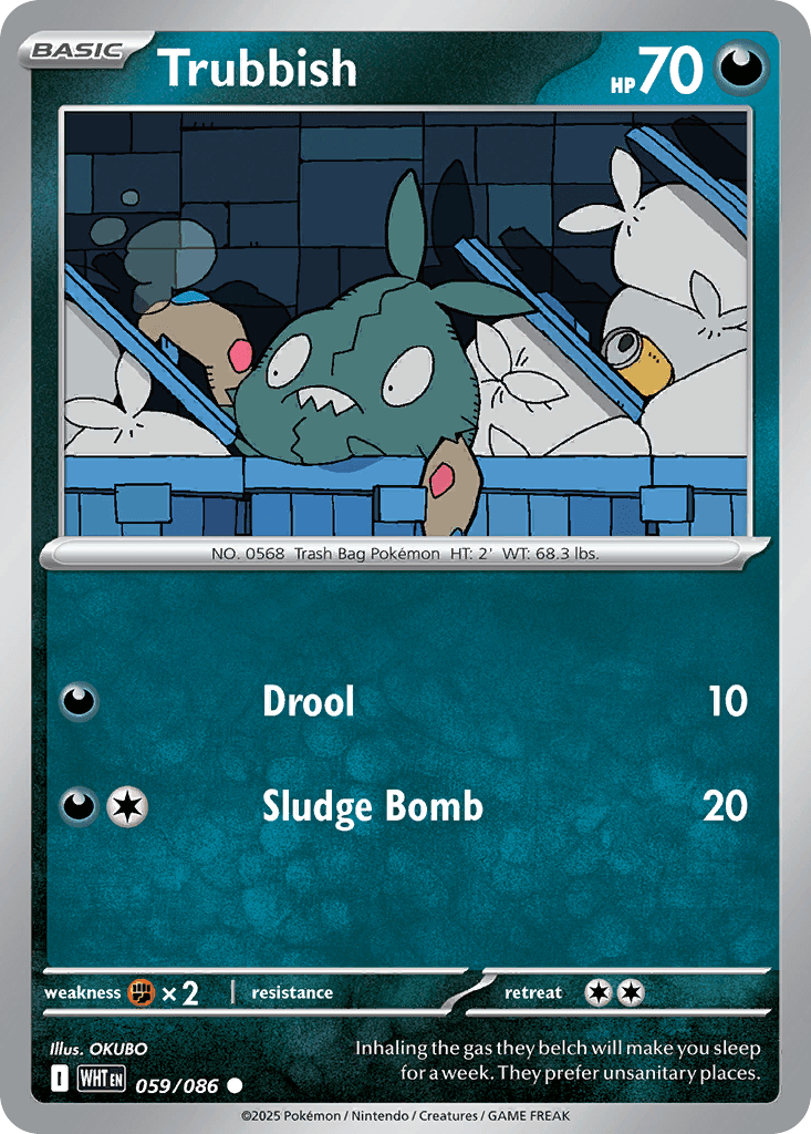 Trubbish (White Flare) #59 card art