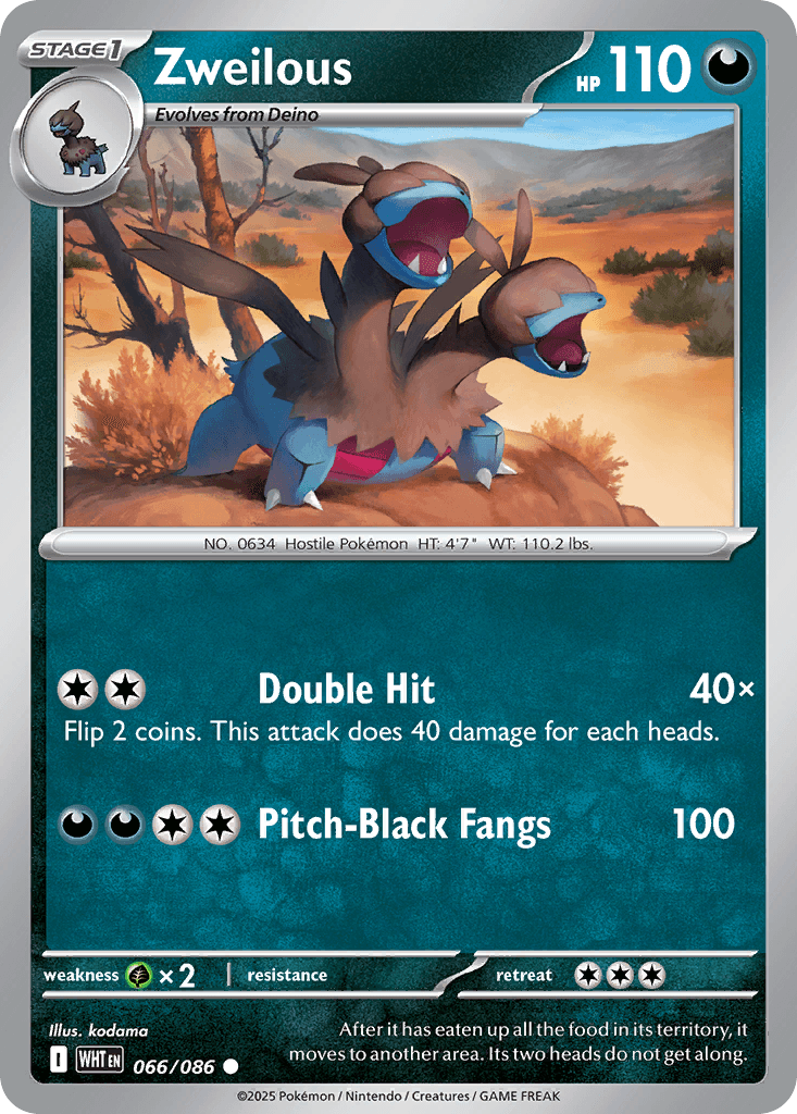 Zweilous (White Flare) #66 card art