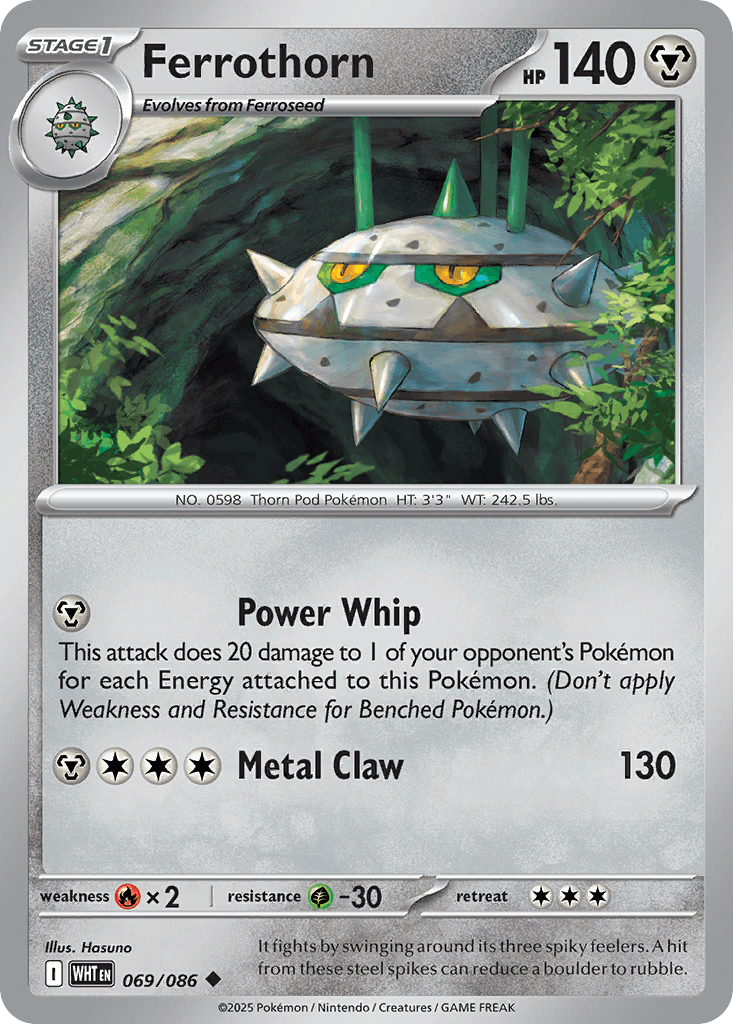 Ferrothorn (White Flare) #69 card art