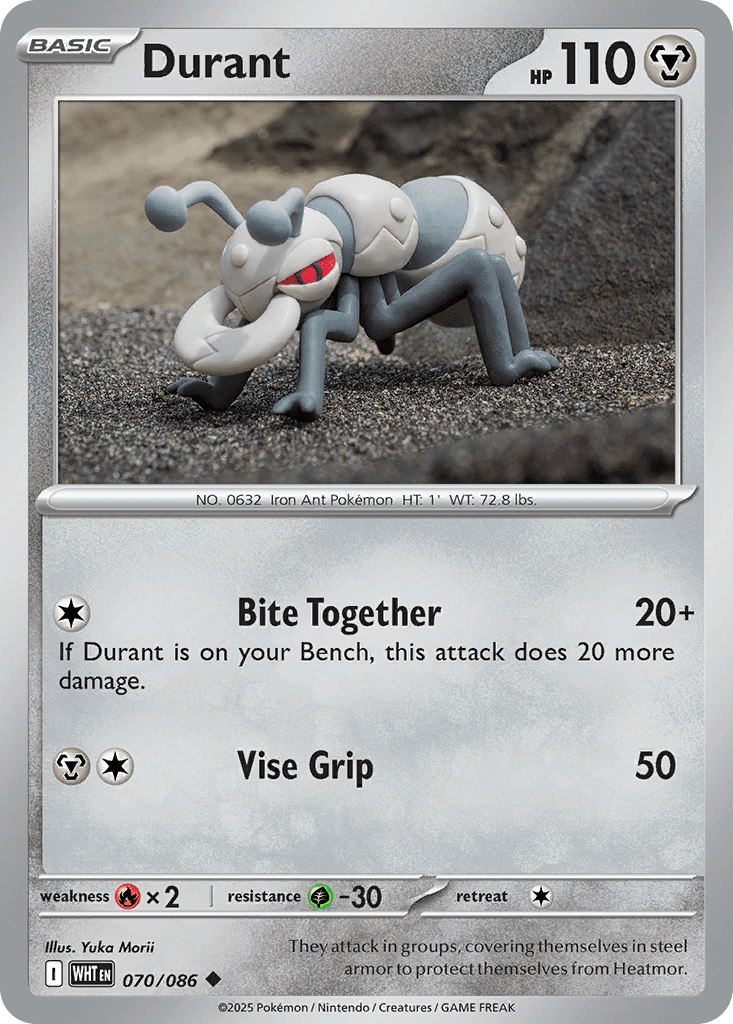 Durant (White Flare) #70 card art
