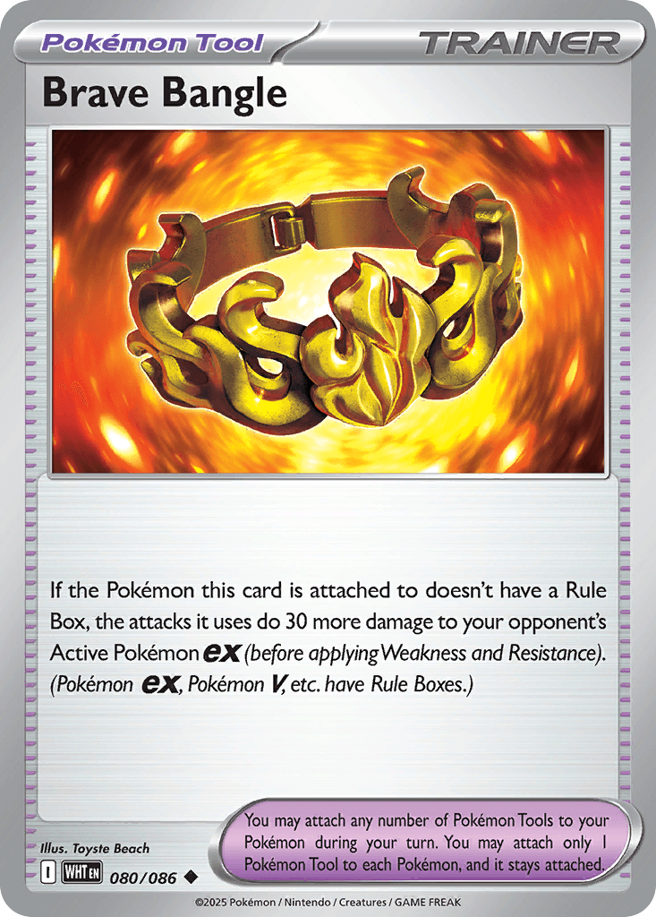 Brave Bangle (White Flare) #80 card art