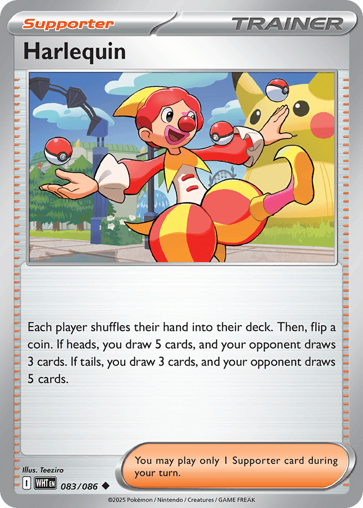 Harlequin (White Flare) #83 card art