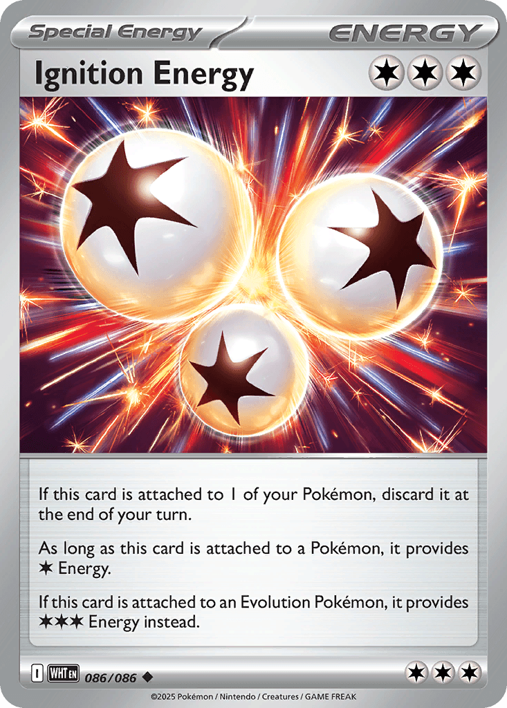 Ignition Energy (White Flare) #86 card art