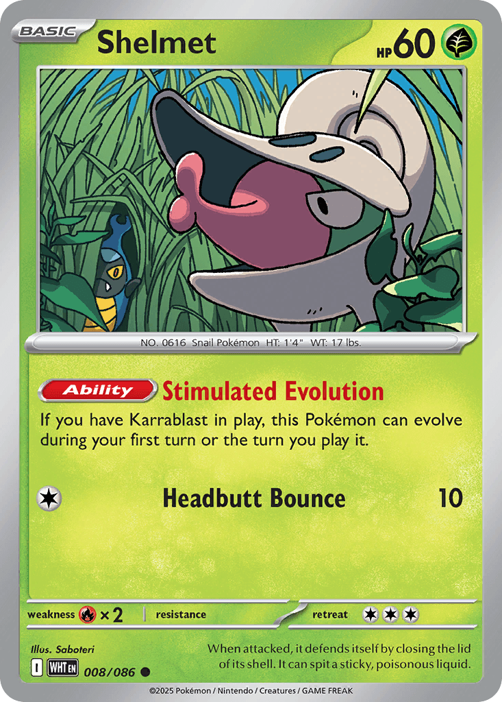 Shelmet (White Flare) #8 card art