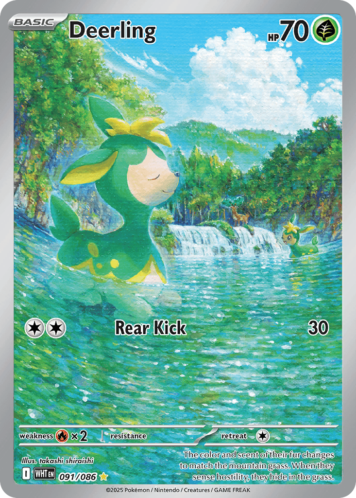 Deerling (White Flare) #91 card art