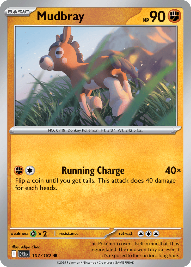 Mudbray (Destined Rivals) #107 card art
