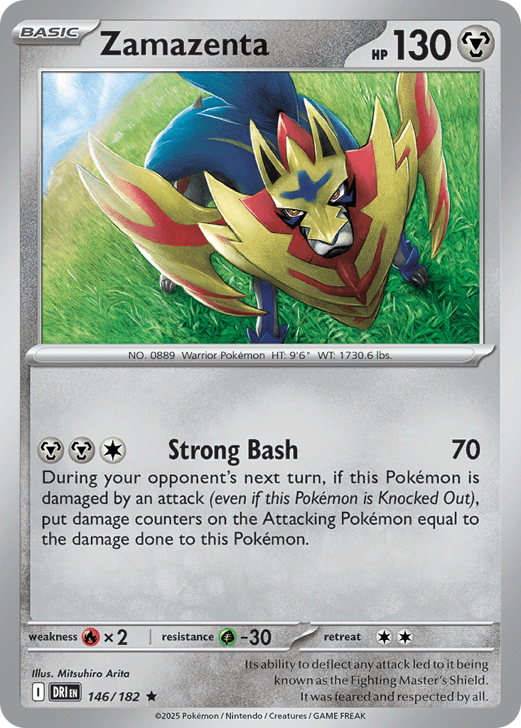 Zamazenta (Destined Rivals) #146 card art