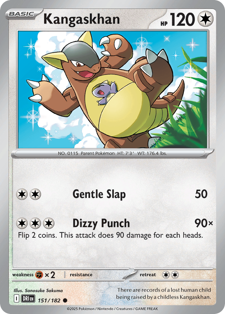Kangaskhan (Destined Rivals) #151 card art
