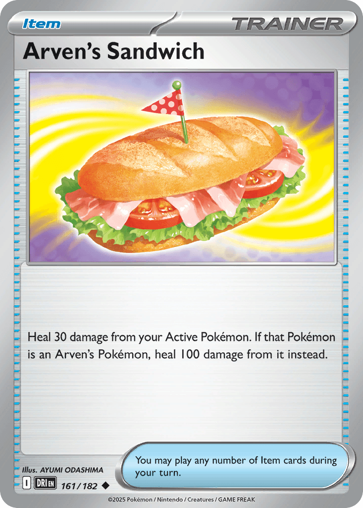 Arven's Sandwich (Destined Rivals) #161 card art