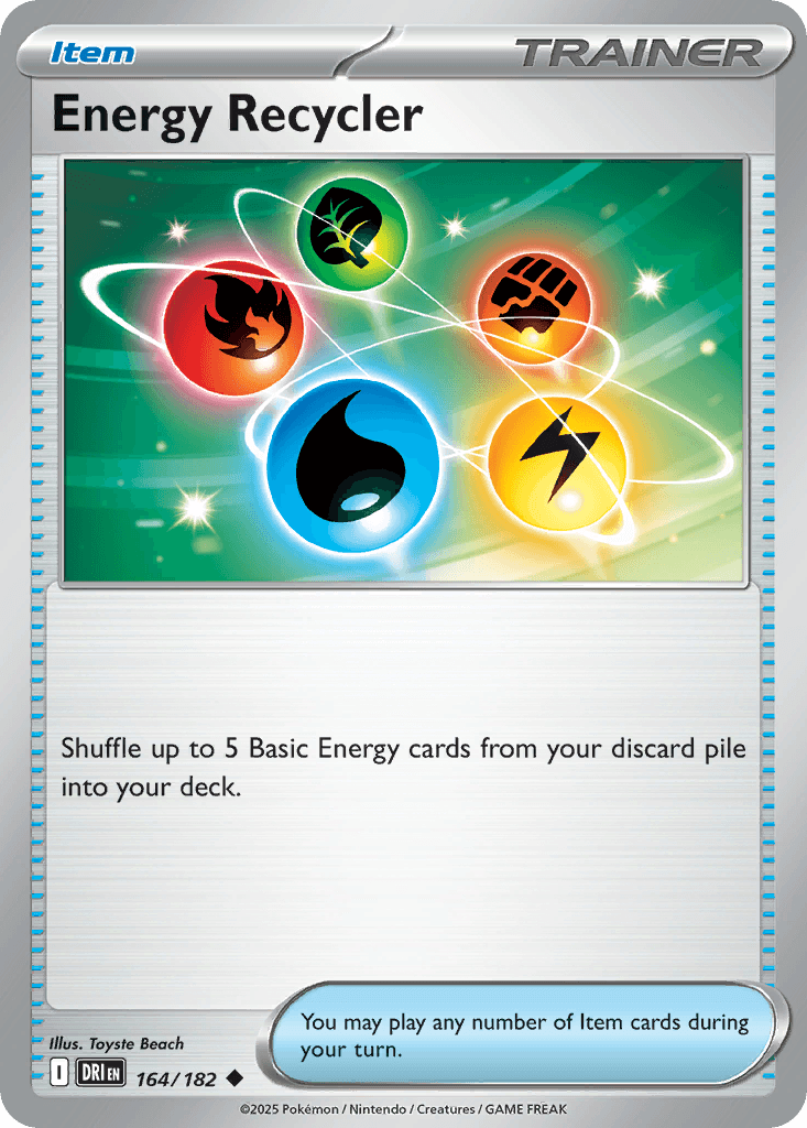 Energy Recycler (Destined Rivals) #164 card art