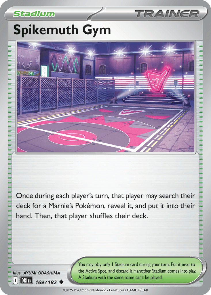 Spikemuth Gym (Destined Rivals) #169 card art