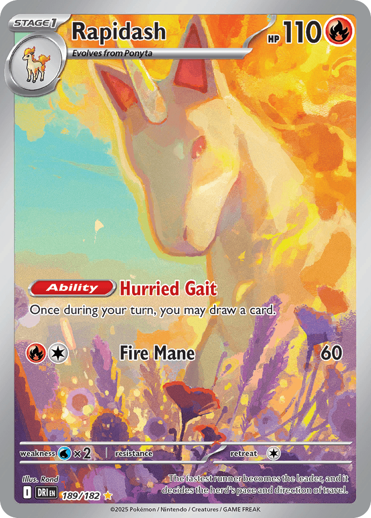 Rapidash (Destined Rivals) #189