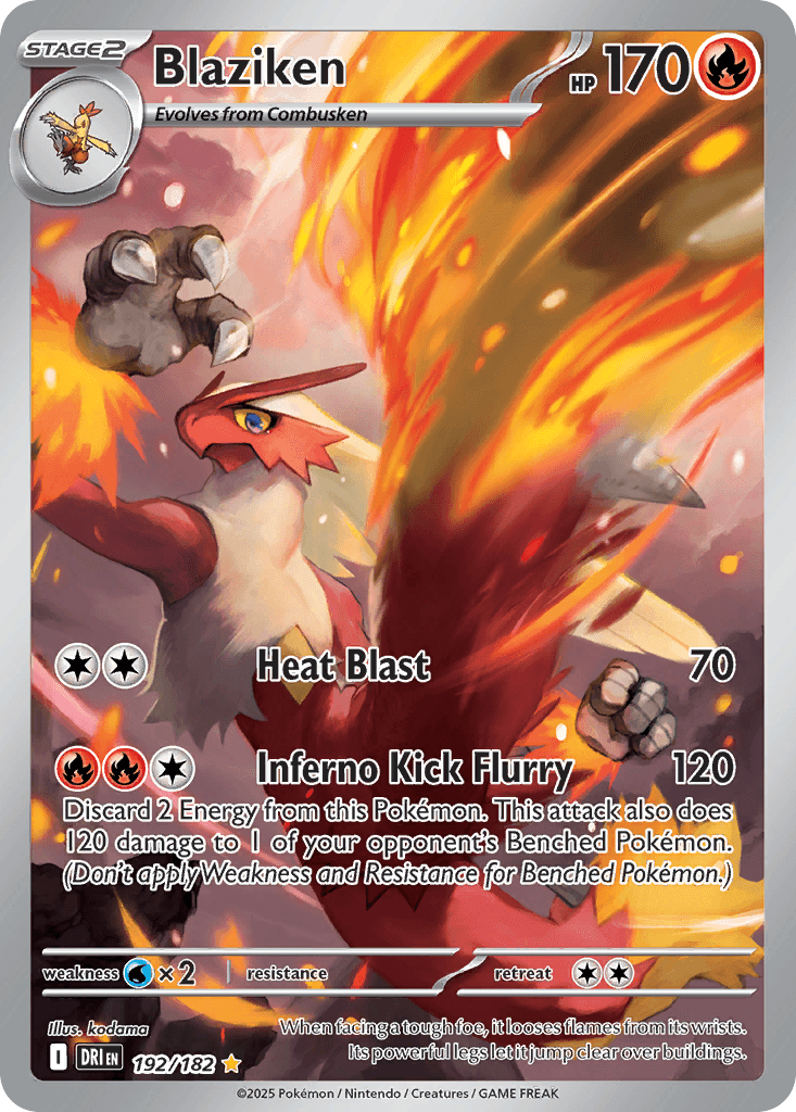 Blaziken (Destined Rivals) #192