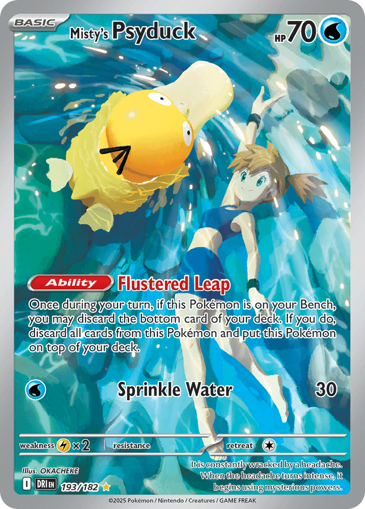 Misty's Psyduck (Destined Rivals) #193