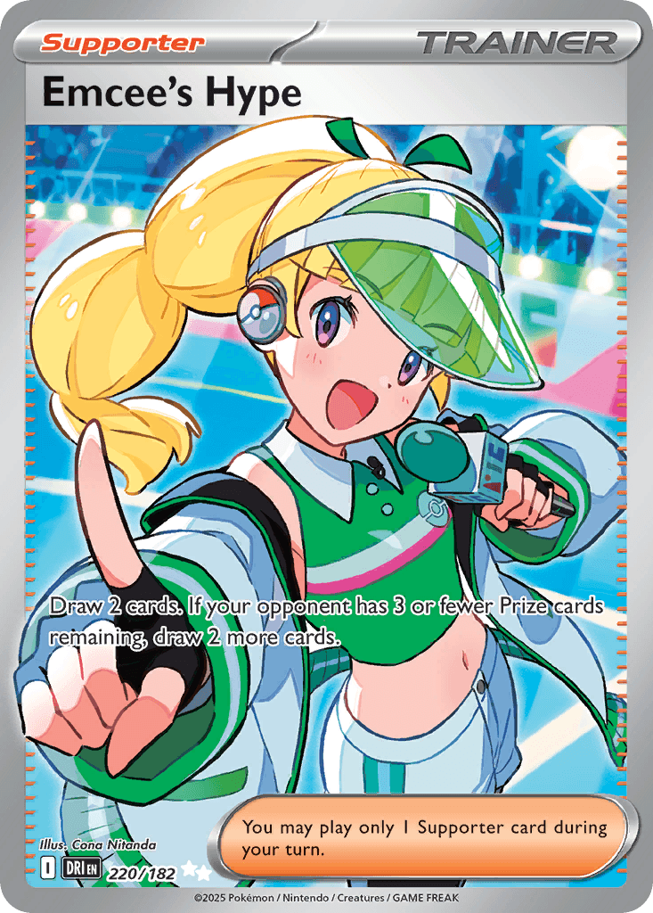 Emcee's Hype (Destined Rivals) #220 card art