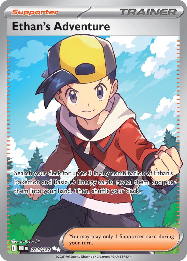 Ethan's Adventure (Destined Rivals) #221 card art