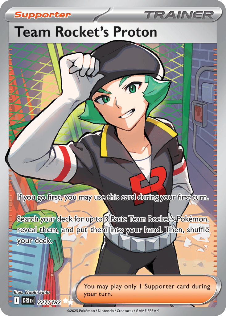 Team Rocket's Proton (Destined Rivals) #227