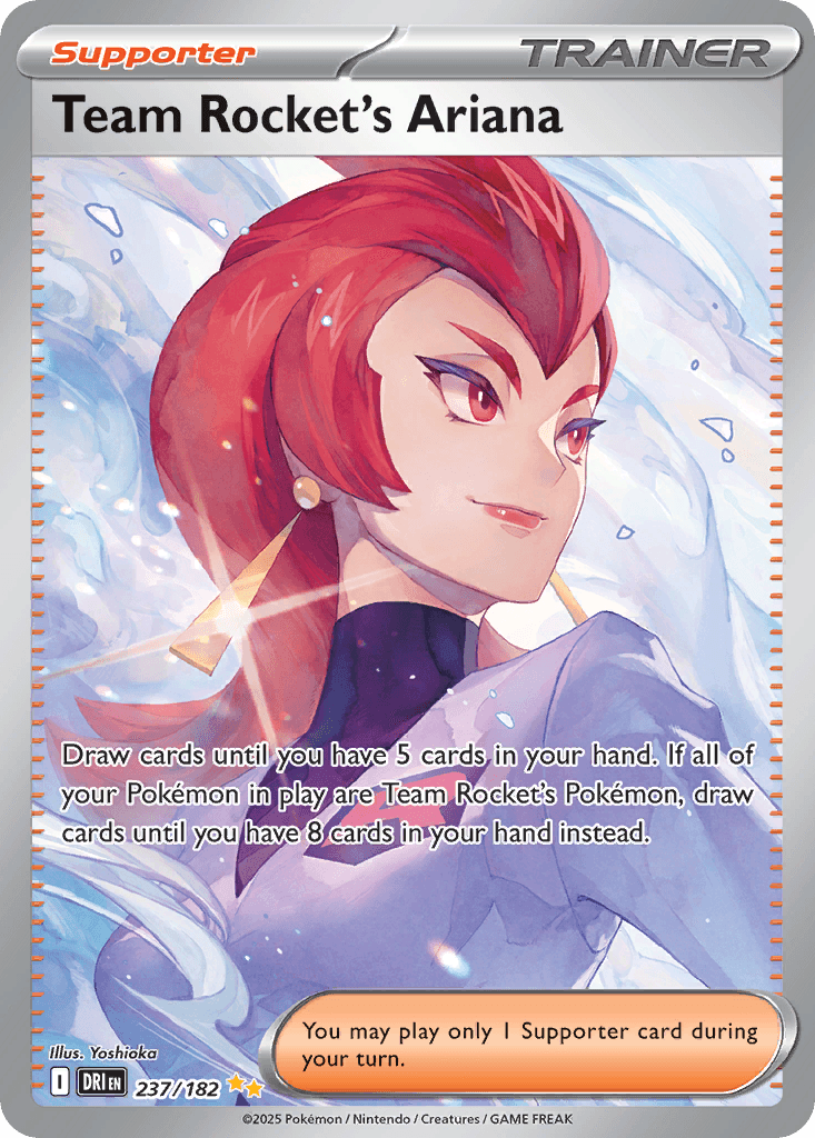 Team Rocket's Ariana (Destined Rivals) #237