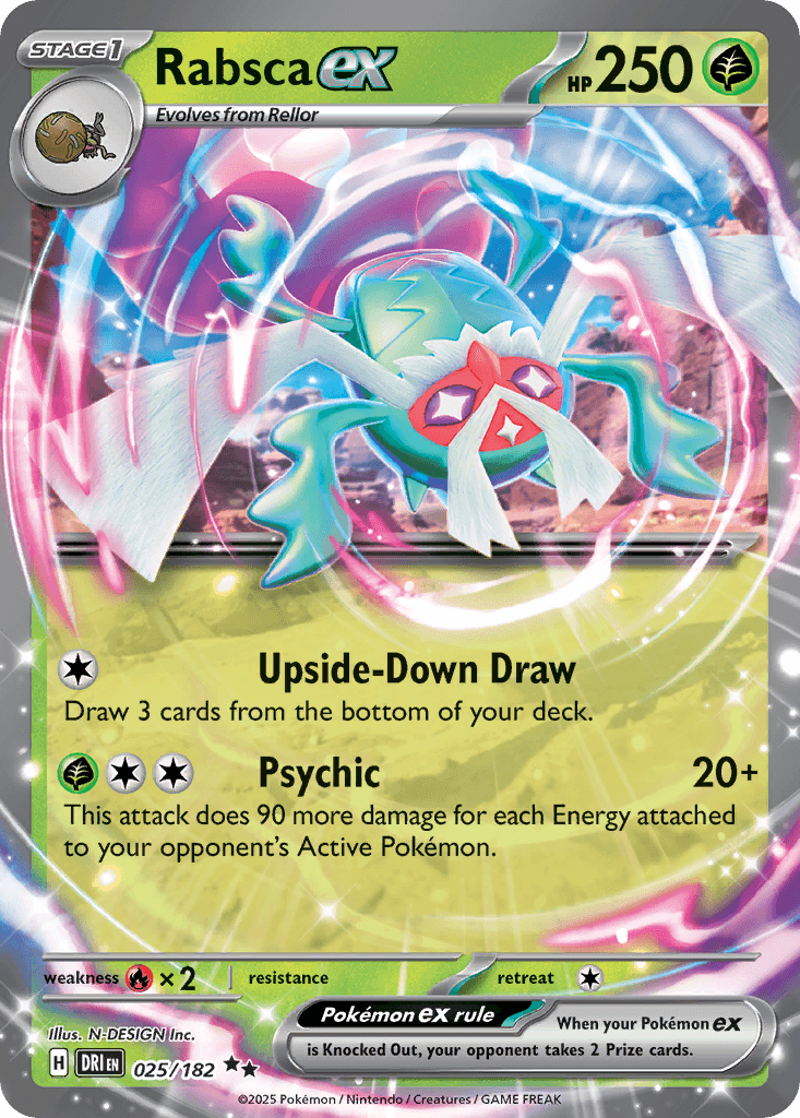 Rabsca ex (Destined Rivals) #25 card art