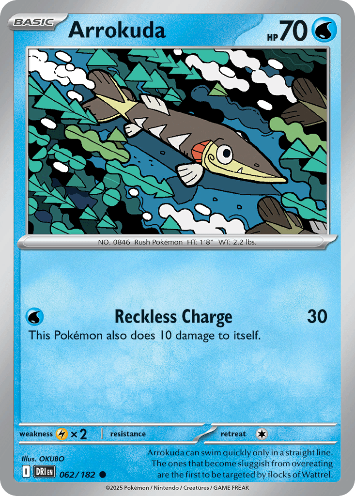 Arrokuda (Destined Rivals) #62 card art