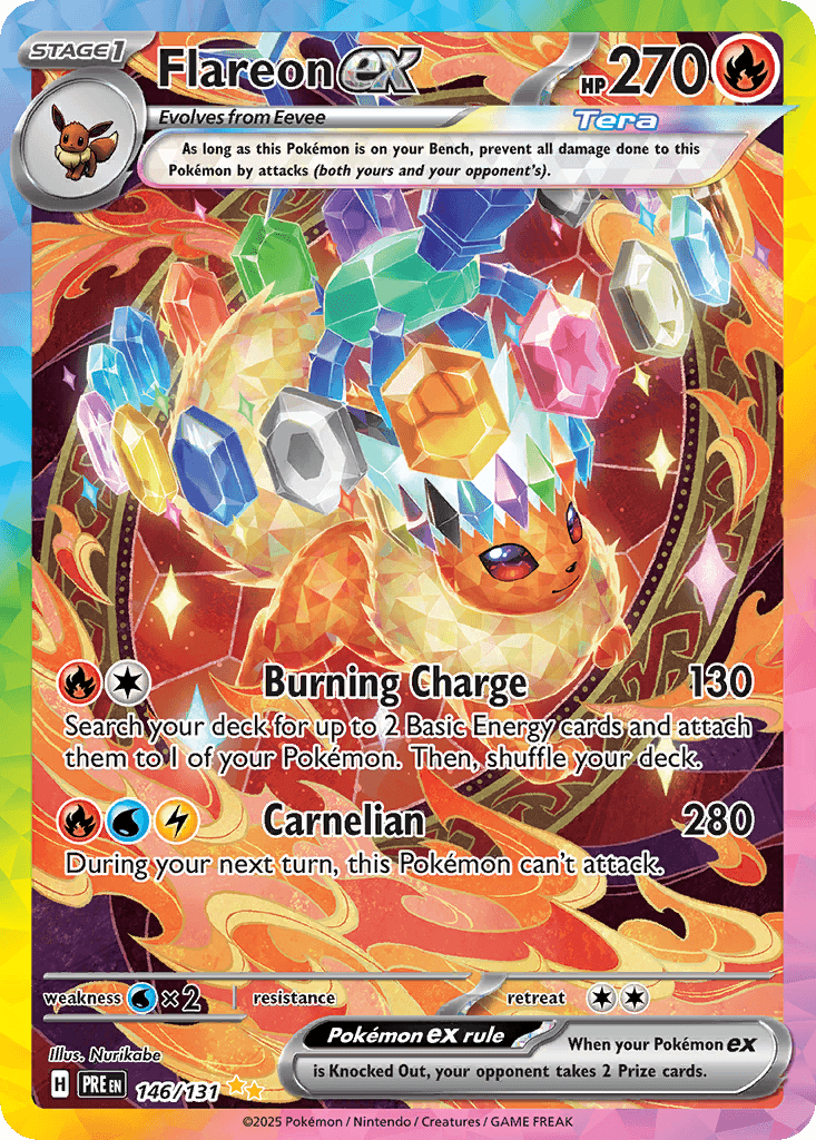 Flareon ex (Prismatic Evolutions) #146