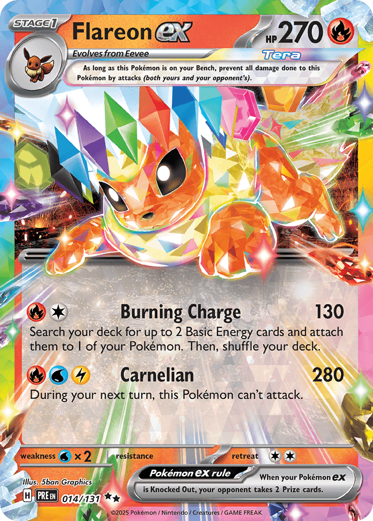 Flareon ex (Prismatic Evolutions) #14